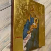 Handmade icon of Saint Simeon the Theotokos - Image 3
