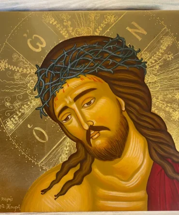 Χειροποίητη αγιογραφία Ιησούς Χριστός Ο Νυμφίος