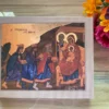 Handmade print on canvas-frame " THE ADORATION OF THE MAGI "