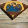 Hand-painted canvas on a frame using acrylic paints. " ARCHANGEL GABRIEL " - Image 3