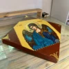 Hand-painted canvas on a frame using acrylic paints. " ARCHANGEL GABRIEL " - Image 2